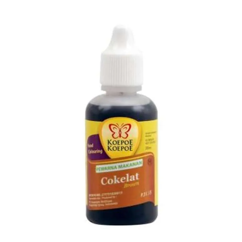 Koepoe Pewarna COKLAT 30gr
